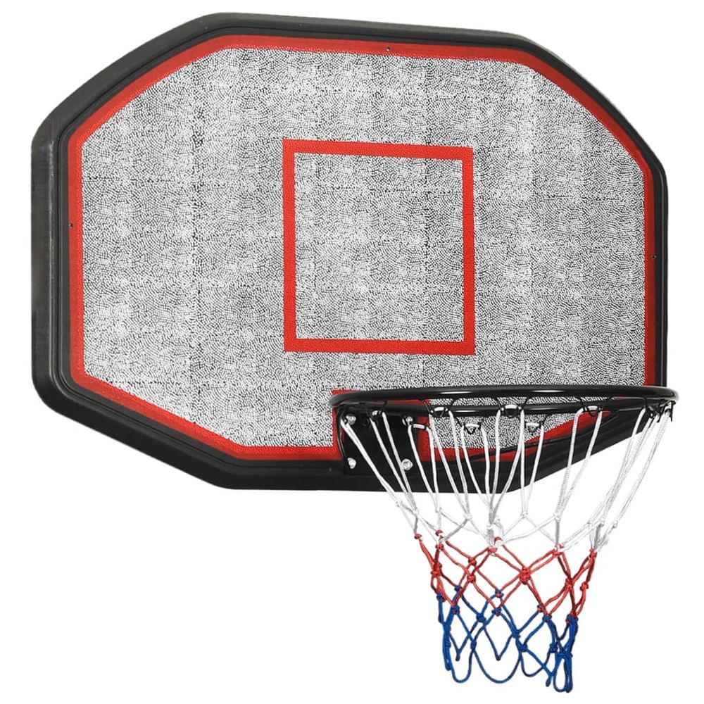 vidaXL Basketball Backboard White 109x71x3 cm Polyethene