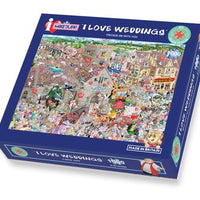 Mike Jupp I Love Weddings 1000 Piece Jigsaw Puzzle