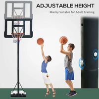 
              Basketball Hoop Stand 231-305cm Adjustable with Moving Wheels
            