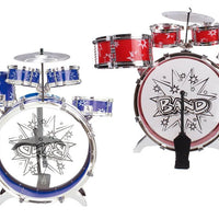 Soka Big Band Children's Rockstar Drums & Cymbal Kit With Stool