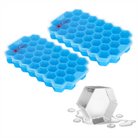 
              VINSANI 2 PACK ICE CUBE TRAY HEXAGON
            