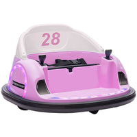 
              AIYAPLAY 360° Rotation 12V Kids Bumper Car w/ Remote Control
            