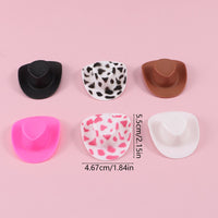 
              12Pcs Mini Cowboy Doll Hat Ornament Small Hat For Kids Toys Dolls Accessories DIY Jewelry Craft Decoration Miniature Hat
            