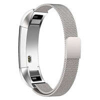 
              Aquarius Milanese Replacement Strap Band Compatible With Fitbit Alta, Silver
            