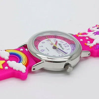 Ravel Children Girls 3D Cartoon Time Teacher Watch Unicorn R1513.79