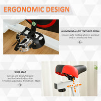 
              HOMCOM 8kg Flywheel Exercise Bike with Adjustable Height/Resistance LCD Monitor
            