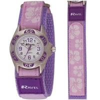 
              Ravel Children Velcro Nylon Watch Available Multiple Colour & Design R1507
            