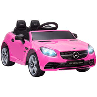 Mercedes Benz SLC 300 12V Kids Electric Ride On Car with Remote Control Music PINK