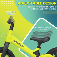 
              AIYAPLAY Baby Balance Bike Training Bike with Adjustable Seat and Handlebar Green
            