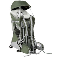 HOMCOM Toddler Hiking Backpack Carrier w/ Stand, Adjustable Waist Belt