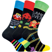 Sock Snob - 3 Pack Mens Gaming Socks