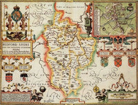 
              Bedfordshire Historical Map 1000 Piece Jigsaw Puzzle (1610)
            