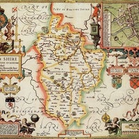 Bedfordshire Historical Map 1000 Piece Jigsaw Puzzle (1610)