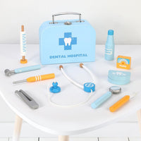 
              SOKA Wooden Dental Hospital Pretend Play Dentist Doctor Toy Medical Tool Kit 3+ Years
            