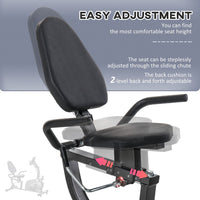 
              HOMCOM Exercise Training Stationary Cycling Bike with LCD Monitor & Pad Holder
            