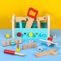 SOKA My First Toolbox Carpenter Wooden Building Tools Play Set Pretend Play 3+ Years