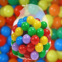 100 Pack Pit Balls Multi Coloured Soft Toddler Play Balls Play Activities BPA Free