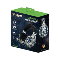 
              Vybe Headset Camo Design for PS, Xbox & PC Gaming with AUX-in Support,Artic Grey
            