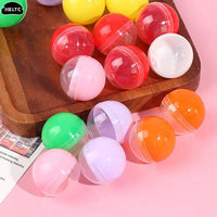 50pc Mini 28/32MM Clear Transparency Plastic Capsule Toy Surprise Ball Tiny Container Making Things Model Gashapon toy Random