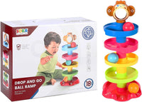 
              SOKA Drop and Go Ball Ramp 5 Layer Swirling Tower Baby Early Educational Toy
            