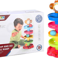 SOKA Drop and Go Ball Ramp 5 Layer Swirling Tower Baby Early Educational Toy