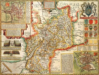 
              Gloucestershire Historical Map 1000 Piece Jigsaw Puzzle (1610)
            