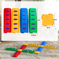 
              AIYAPLAY 12PCs Kids Balance Beam Stepping Stones with Non-Slip Foot Pads
            