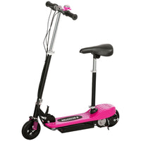 
              HOMCOM Folding Electric Scooter with Warning Bell for Ages 4-14 Years PINK
            