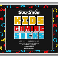 Sock Snob - 3 Pack Kids Gaming Socks