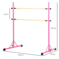 Freestanding Ballet Barre, Height Adjustable Ballet Bar, for Home and Studio