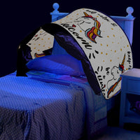 Childs Bedroom Pop Up Dream Screen Kids Tunnel Dome Tent Night Portable Case