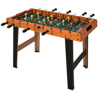 
              Wooden Soccer Football Table 84.5cm Arcades Game Room Bar, 2 Foosballs HOMCOM
            