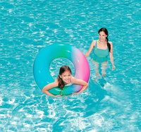 
              Bestway Inflatable Rainbow Swim Ring Summer Kids Beach Pool Fun Water Float 36 inch
            