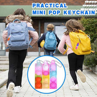 
              30 PCS Mini Pop Keychain Bubbles Party Favors Fidget Toys Stress Relief Sensory Toys for Autistic Children Classroom Prizes Gifts
            