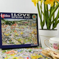 Mike Jupp I Love Spring Too 1000 Piece Jigsaw Puzzle