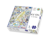 
              Map of New York City - Tim Bulmer 1000 Piece Jigsaw Puzzle
            
