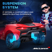 
              McLaren Licensed 12V Kids Electric Ride-On Car with Remote Control Music RED
            