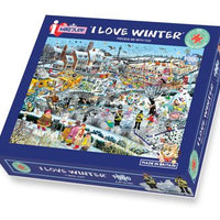 Mike Jupp I Love Winter 1000 Piece Jigsaw Puzzle