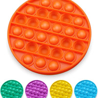 ASPECT Push Pop Bubble Stress Relief Tools for Kids Round Orange