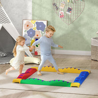 
              AIYAPLAY 12PCs Kids Balance Beam Stepping Stones with Non-Slip Foot Pads
            