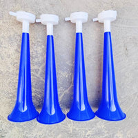 
              4pcs Football Cheer Horns Stadium Soccer Ball Cheerleading Party Supplies Crisp Sound Kids Children Trumpet for Sports Meet
            