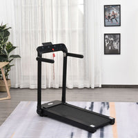 
              1.85HP Foldable Electric Treadmill Fitness Safety Lock LED Screen Black HOMCOM
            