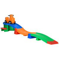 AIYAPLAY 3(m) Up and Down Rollercoaster for Kids with Non-Slip Steps for Ages 2-5 Years