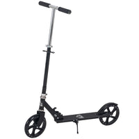 
              Kids Scooter Ride On Toy Height Adjustable For 7-14 Years, Black HOMCOM
            