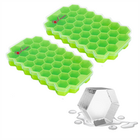 
              VINSANI 2 PACK ICE CUBE TRAY HEXAGON
            