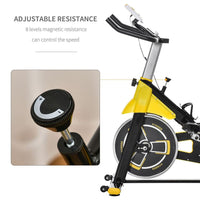 
              HOMCOM Exercise Bike 6kg Flywheel Belt Drive with Adjustable Resistance LCD Display
            