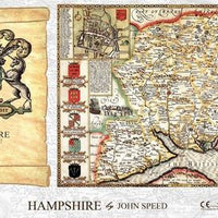 Hampshire Historical Map 1000 Piece Jigsaw Puzzle (1610)