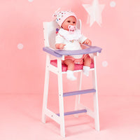 
              Olivia's Little World Baby Doll High Chair Doll Furniture Accessories TD-0098A
            