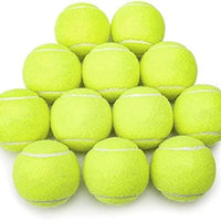 12 Aspect Soft Rubber Tennis Balls with bag Pressureless Training Exercise