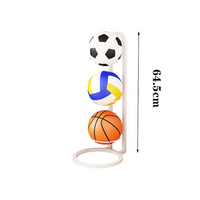 
              Rack Put Indoor Kids Basketball Football Storage Ball Basket Placed Rack
            